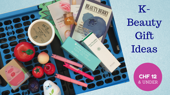 K-Beauty Gift Ideas CHF 12 and Under